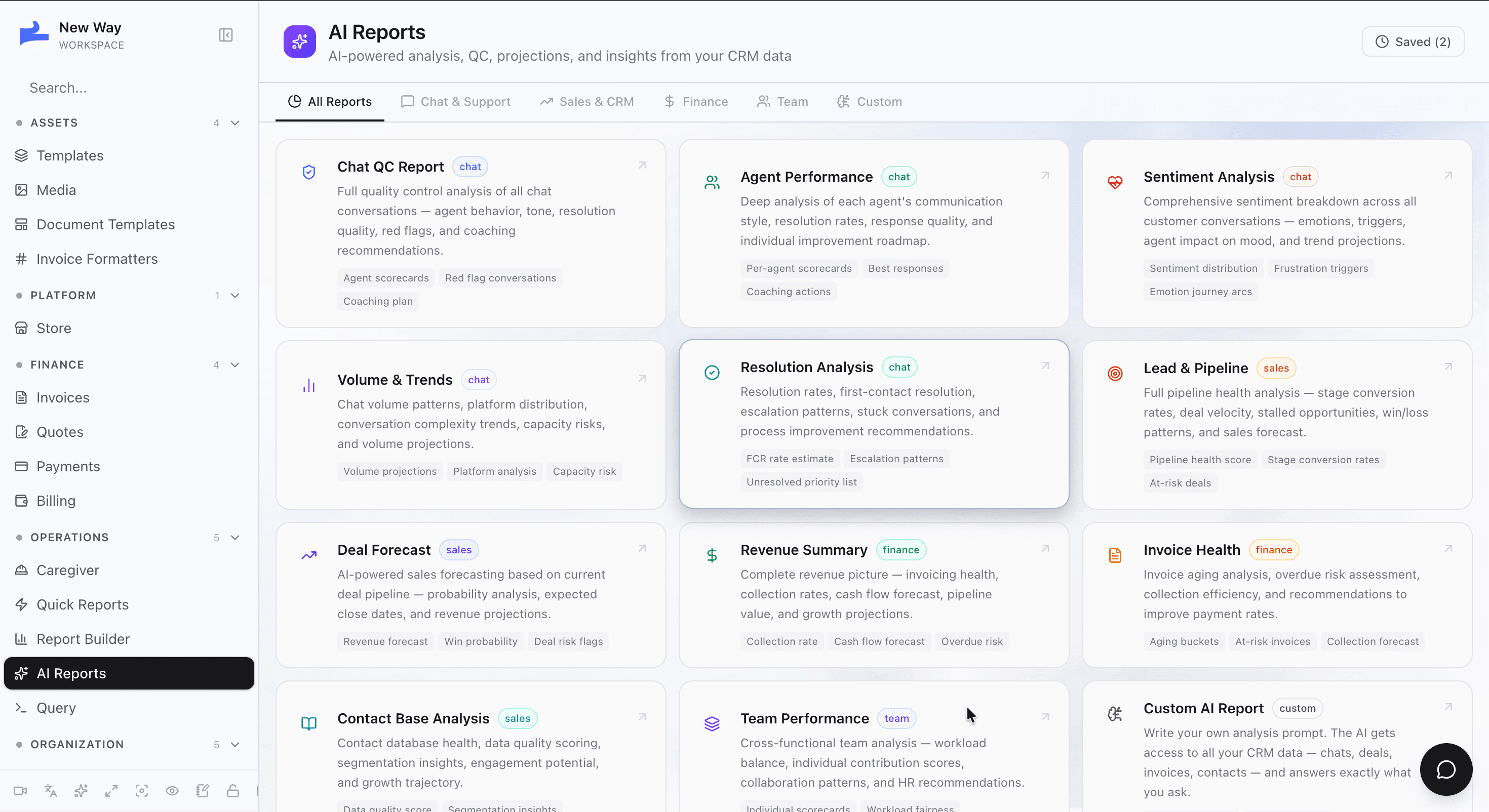 AI reports